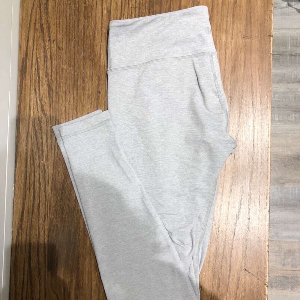Gray Lululemon leggings